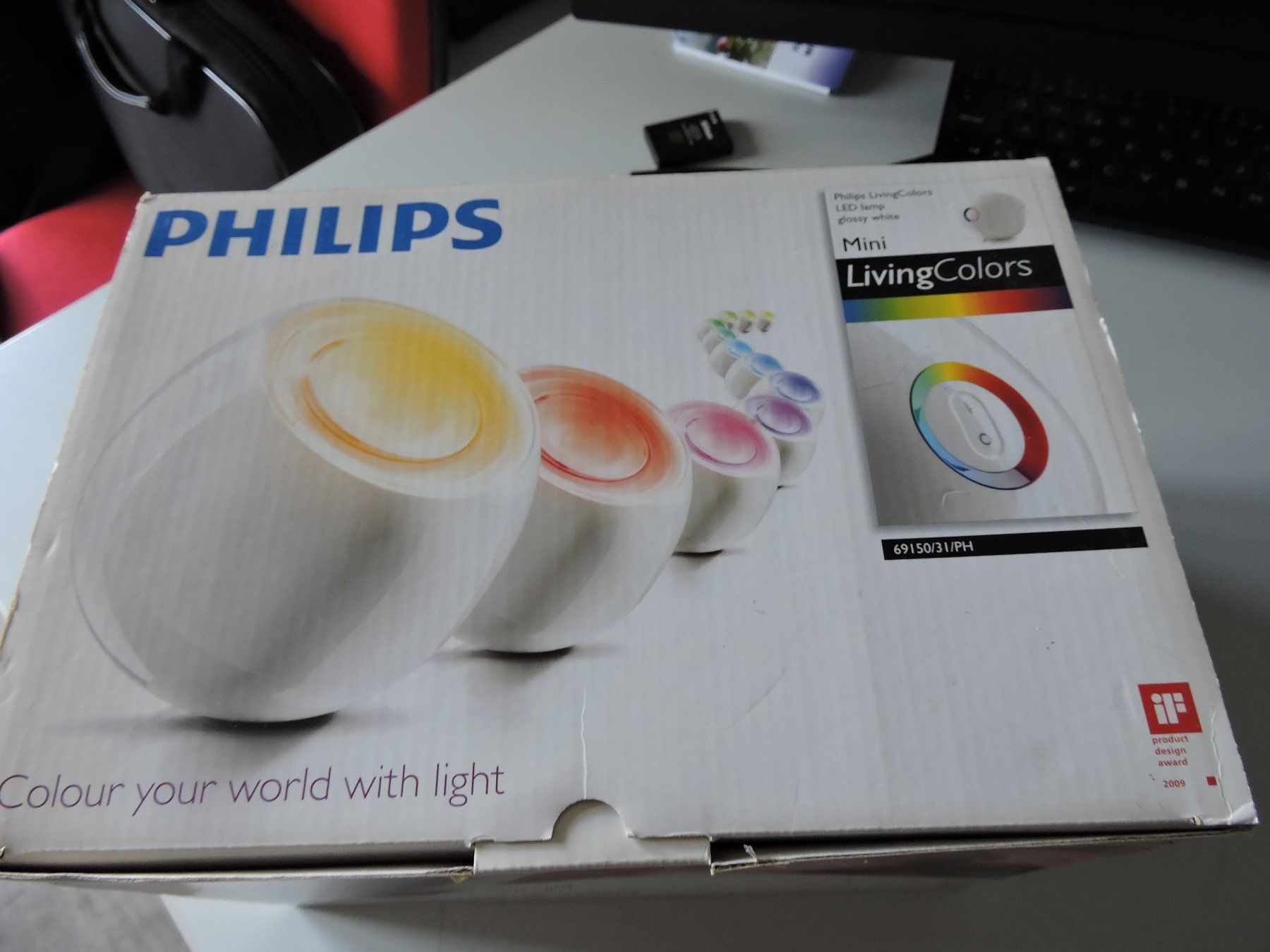Philips Lampen: Philips LivingColors Mini Lampe LED Tischleuchte – Neu und originalverpackt aus Hauptwil von Borusse01 5
