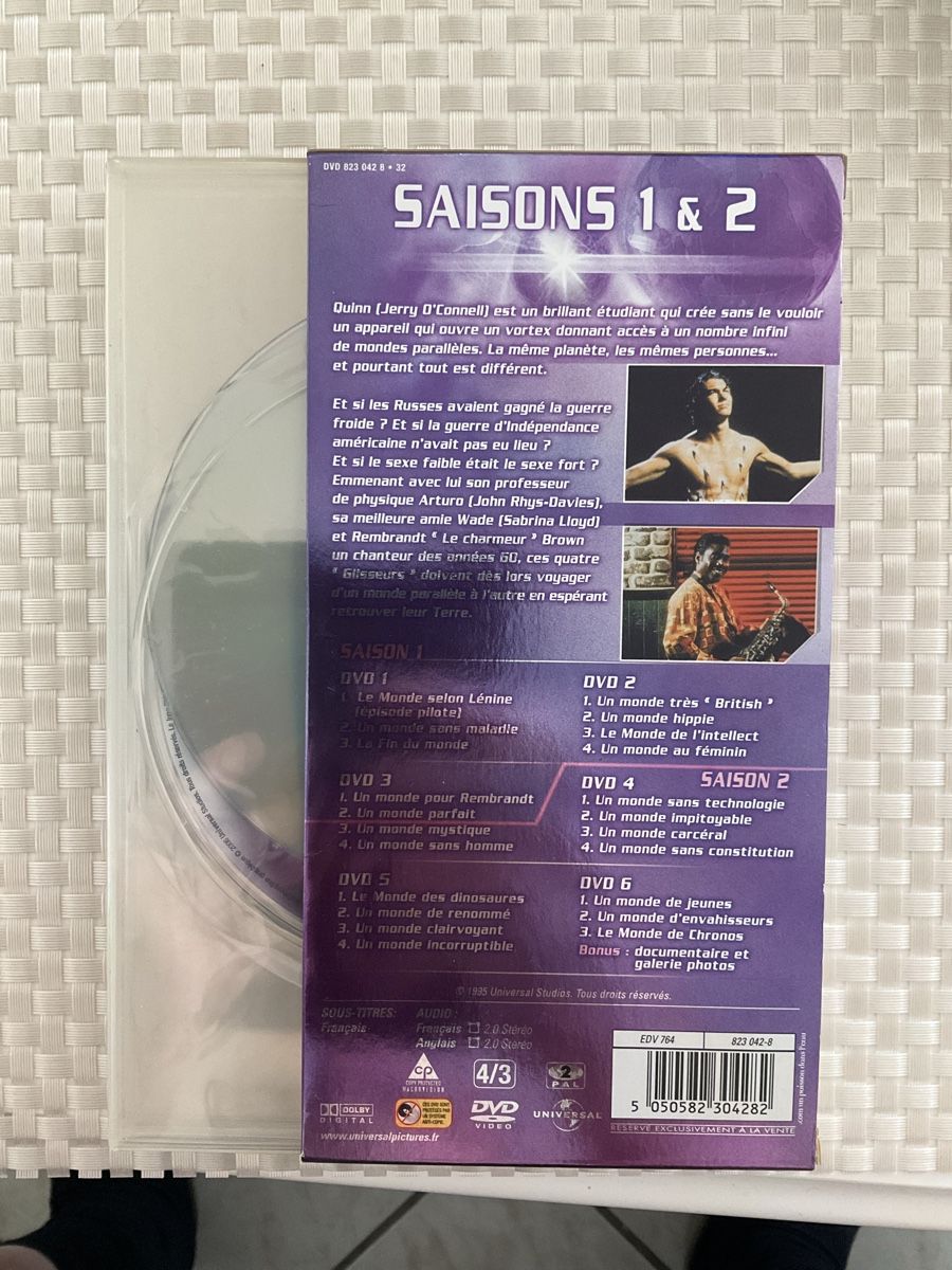 Alle DVDs: Sliders saisons 1 et 2 coffret DVD  – Gebraucht aus Veyrier von Deniro2 1