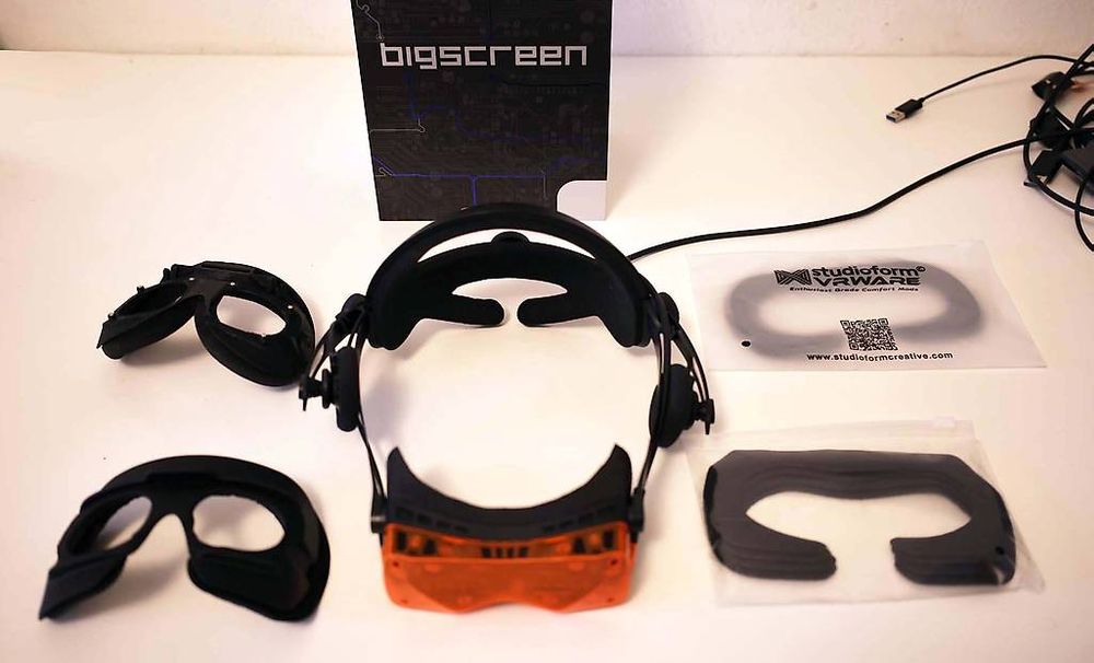 Bigscreen beyond 2 + Audio + Interface (Casque VR PC) (Gebraucht) in ...