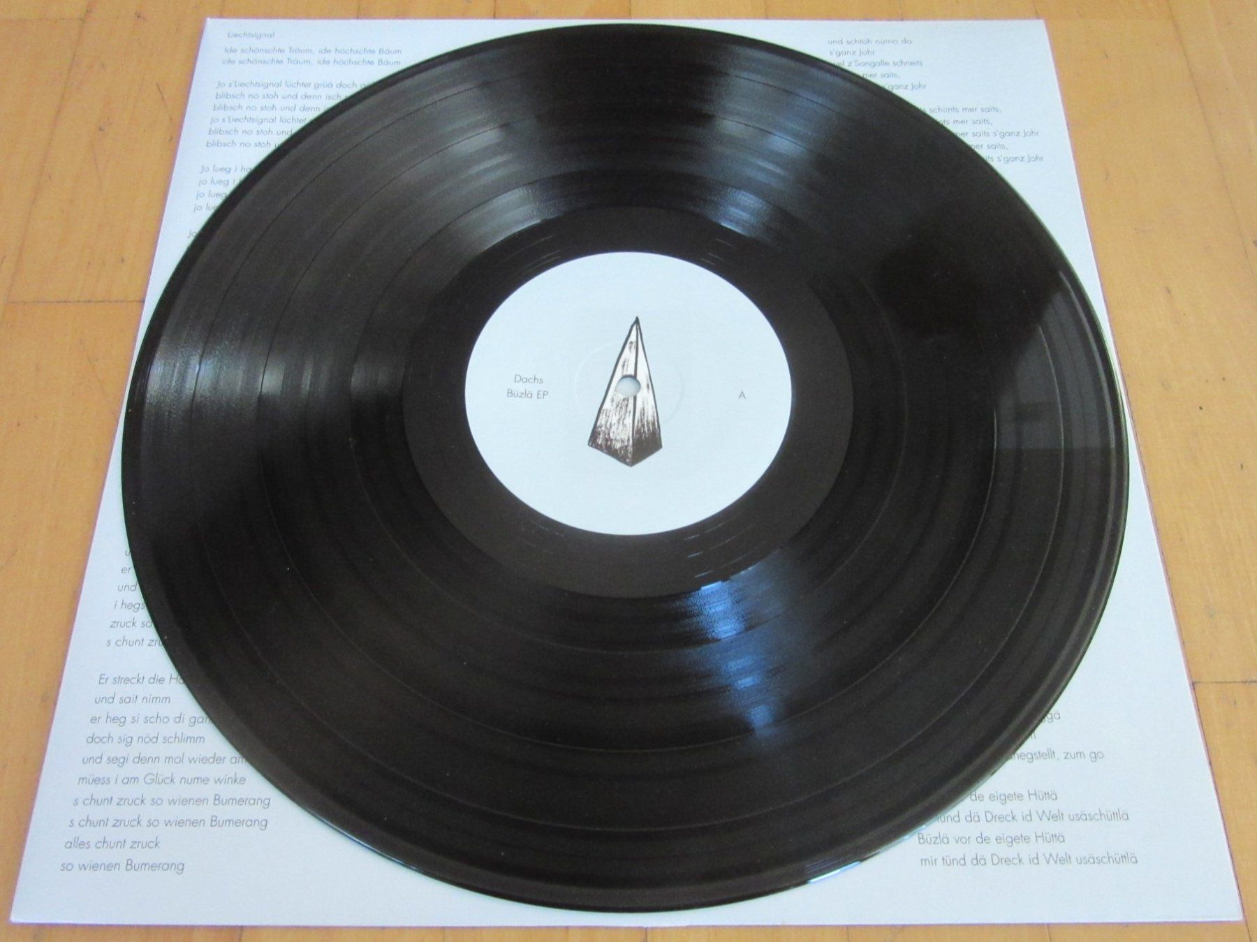 Schallplatten: Langspielplatte "DACHS" - BÜZLÄ EP – Gebraucht aus Degersheim von Tforelle 4