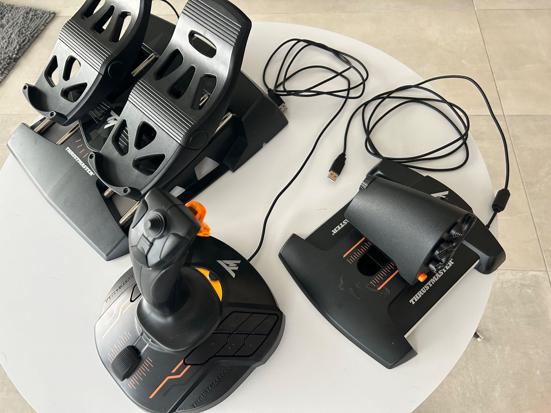 Thrustmaster Controller: PC Gaming Controller THRUSTMASTER T16000M Flight Pack – Gebraucht aus Hägglingen von