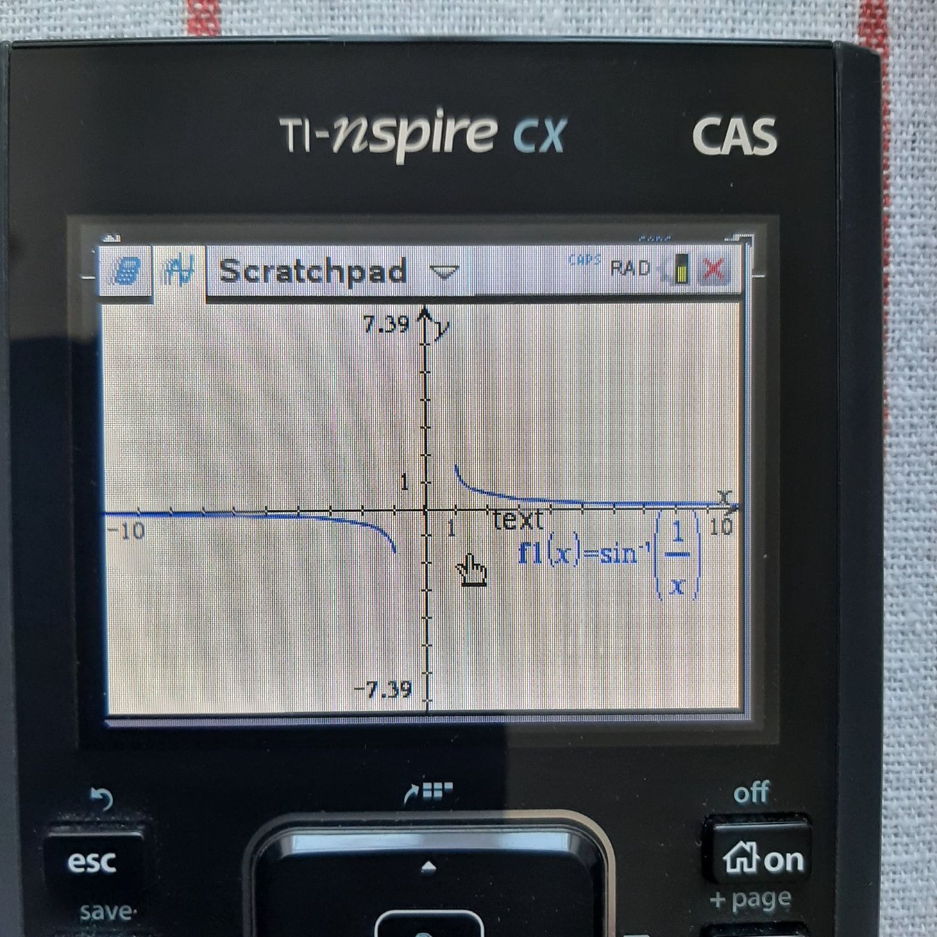 Texas Instruments Calcolatrici tascabili: TI-Nspire CX CAS avec câble – Usato da Carouge GE venduto da cecob0909 3
