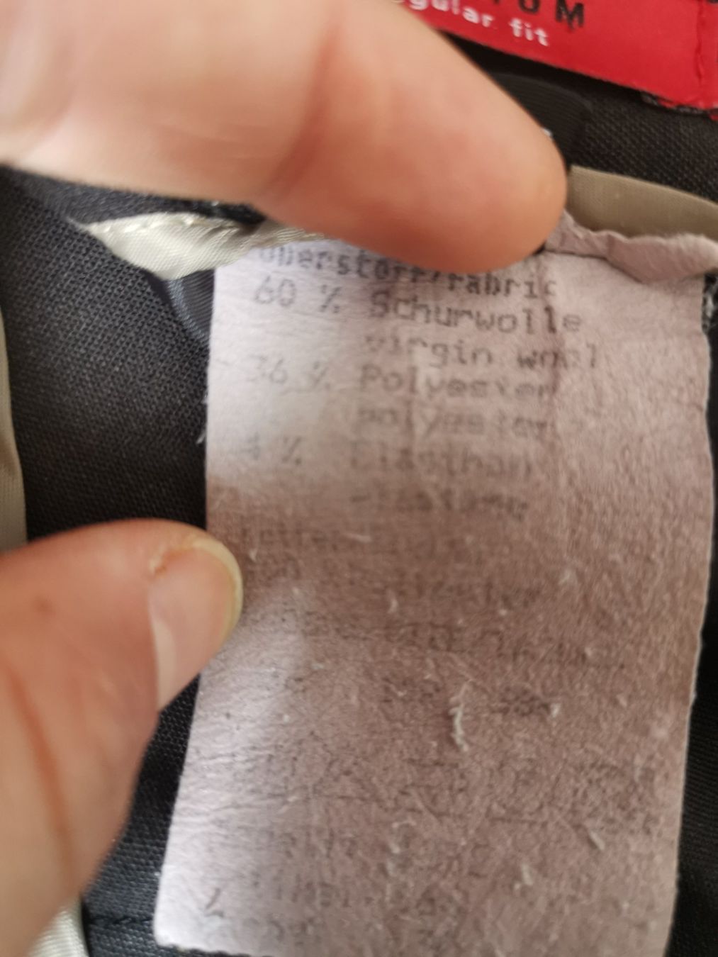 Pantaloni: Anzughose / Greiff / 36 / S / dunkelbraun – Usato da Gelfingen venduto da Meierbeat 2