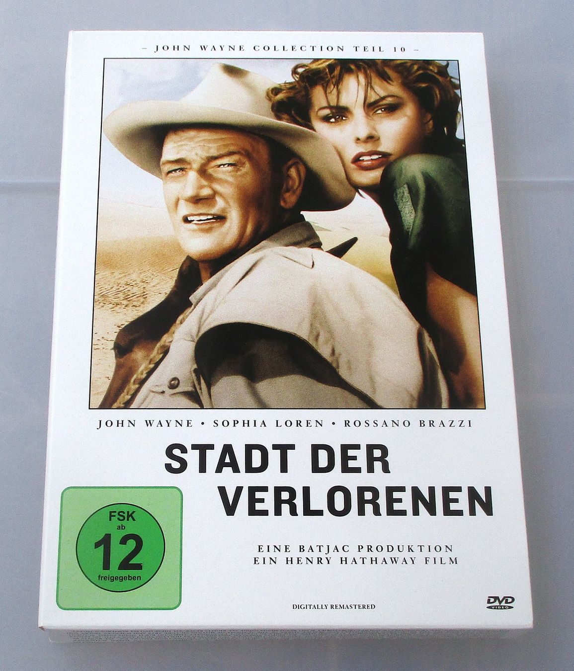 Tutti i DVDs: STADT DER VERLORENEN - John Wayne/Sofia Loren – Usato da Wattwil venduto da Muriel10