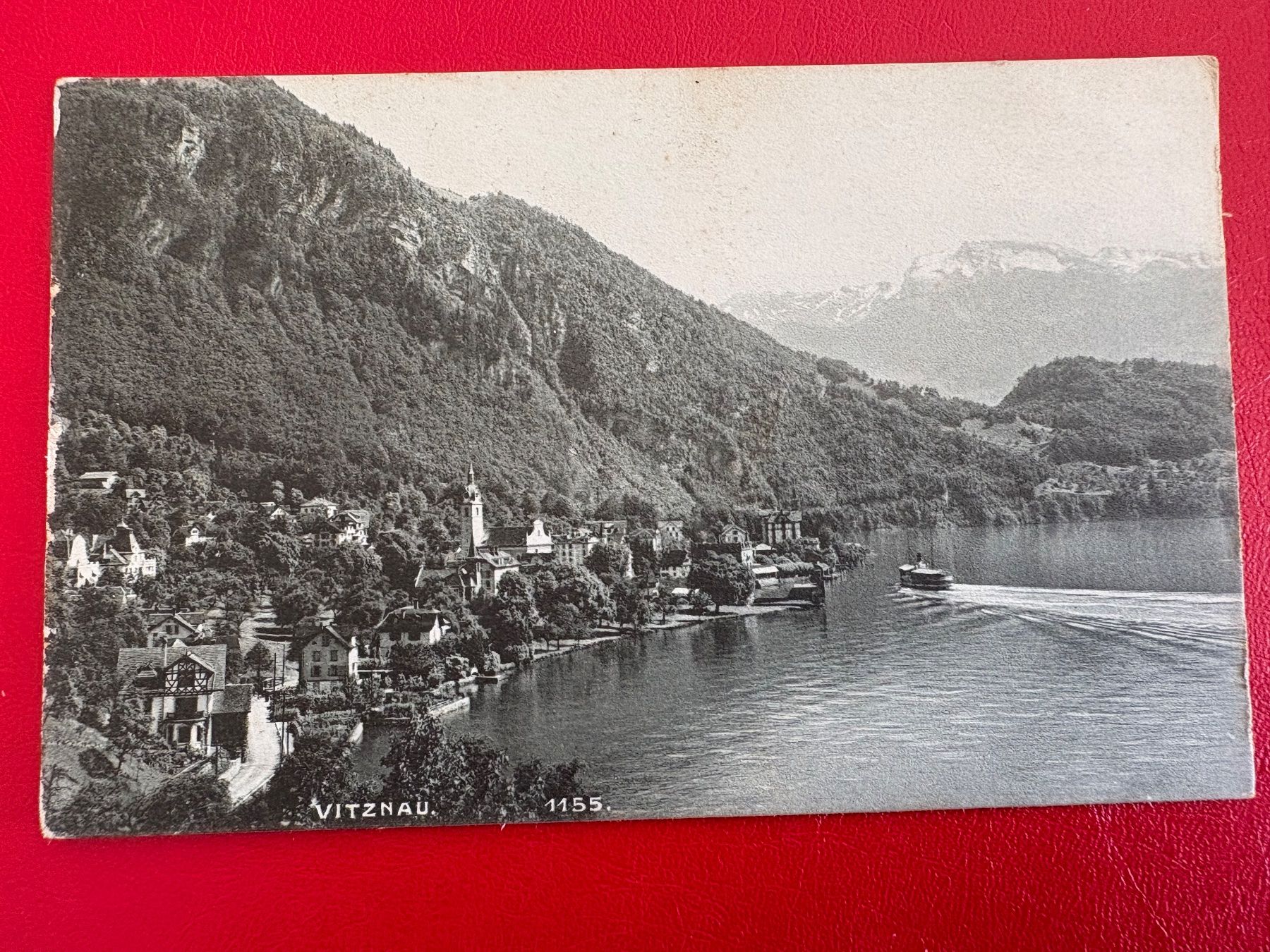 Ansichtskarten: 1909 // Vitznau – Gebraucht aus St-Légier-La Chiésaz von Theo005