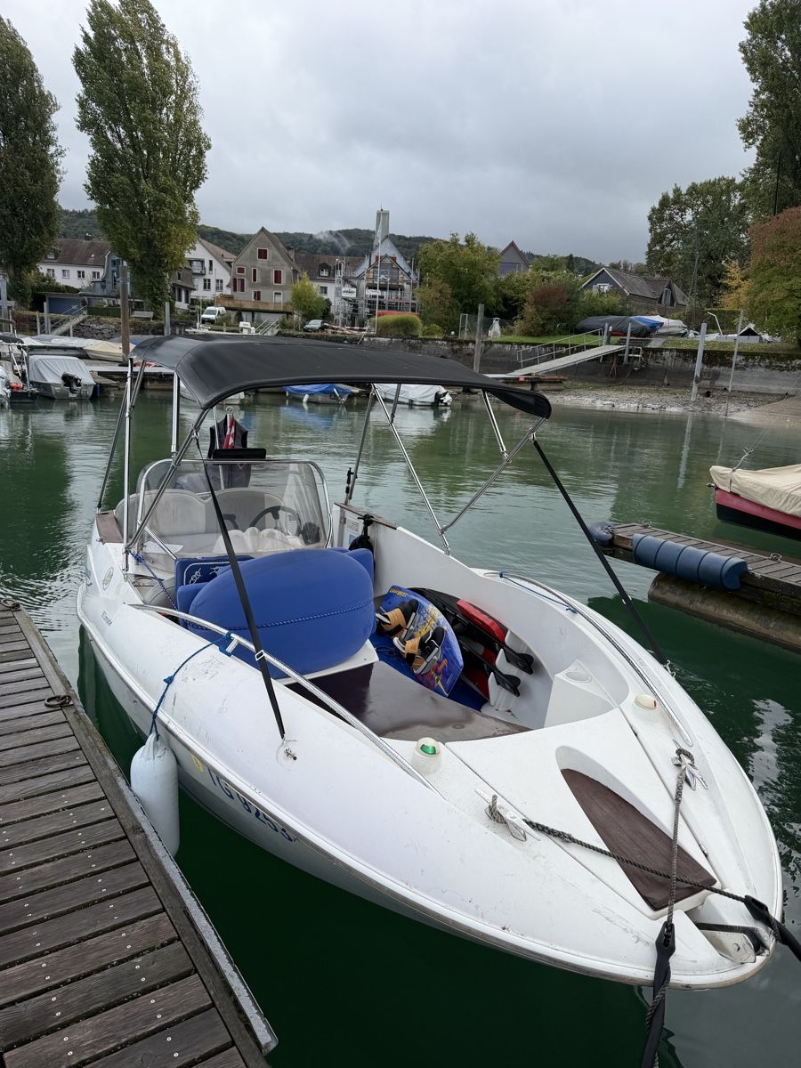 Quicksilver Bateaux: Quicksilver 505 Commander mit Trailer – D'occasion à Oberneunforn par Yannick_123 2