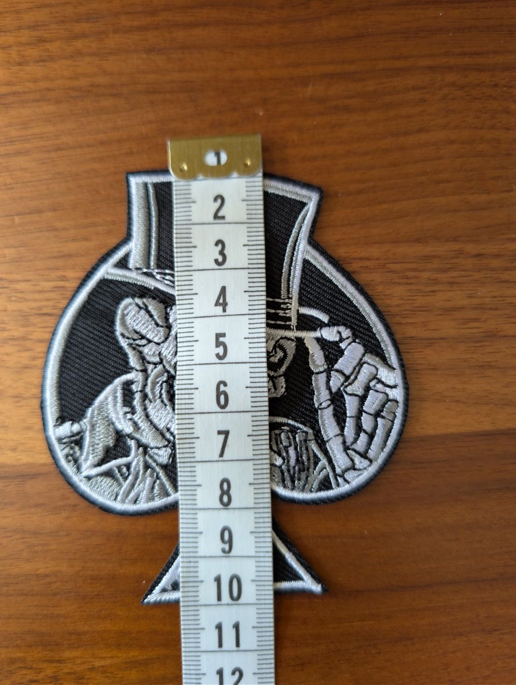 Patches: Aufnäher Skull mit Zylinder – Neu (gemäss Beschreibung) aus Untervaz von Mas1 1