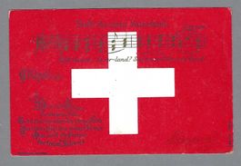 1901, SCHWEIZ, WAPPEN, LIED