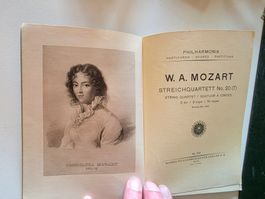 Mozart Streich Quartett XX (VII) Philharmonia
