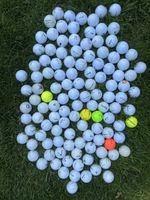 120 Golfbälle Div.