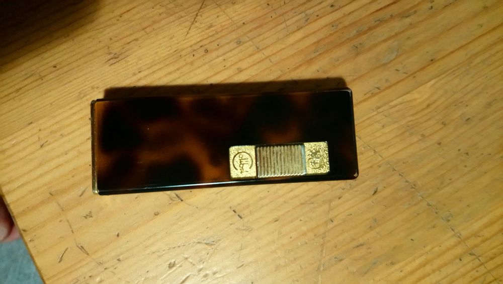Briquet Colibri Of London - Métal Argenté - Modèle Molectric Vintage