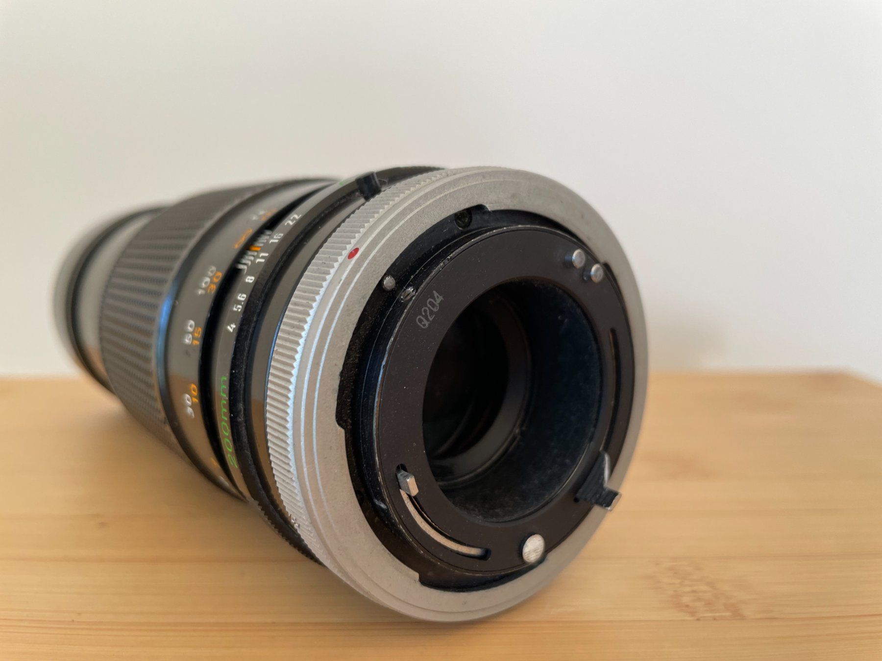Canon Objektive: Objectif Canon FD 200 mm 1:4 SSC – Defekt aus Petit Lancy von gil_hr6v 2
