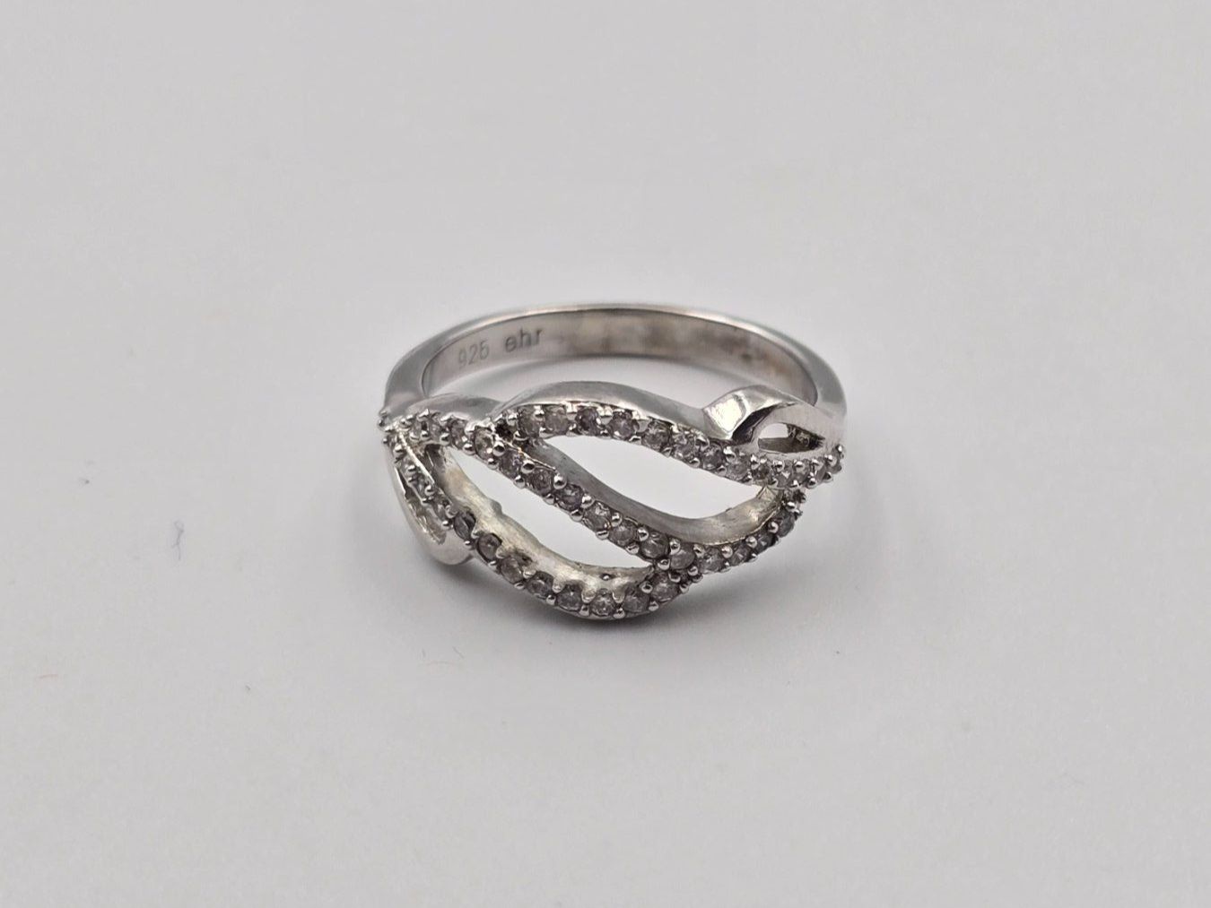 Anelli: Ring Silber 925 Zirkonia Gr. 52 – Nuovo e nell'imballaggio originale da Zug venduto da gold.schmuck 2