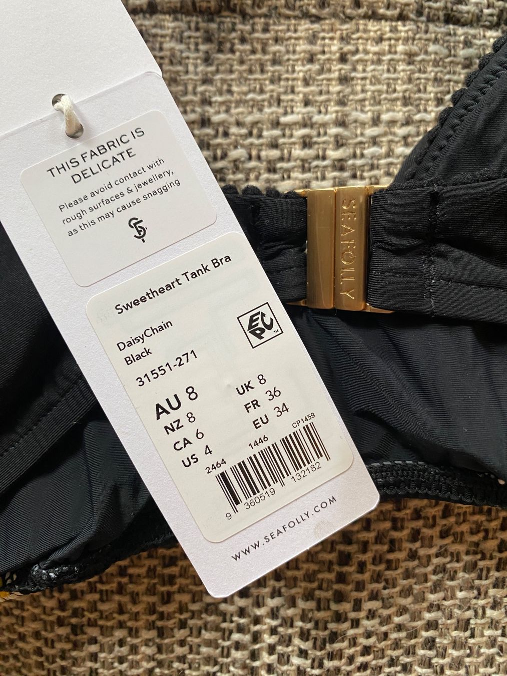 Seafolly Costumi da bagno & Bikini: SEAFOLLY Bikini Daisy Chain Sweetheart - NEU- Gr 34 – Nuovo e nell'imballaggio originale da Zürich venduto da sheijla 6