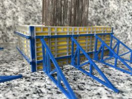 Diorama , Beton / Schalung, 1:50