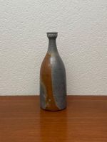 Vintage Studio Keramikvase handgedreht 70s Vase Soliflorvase