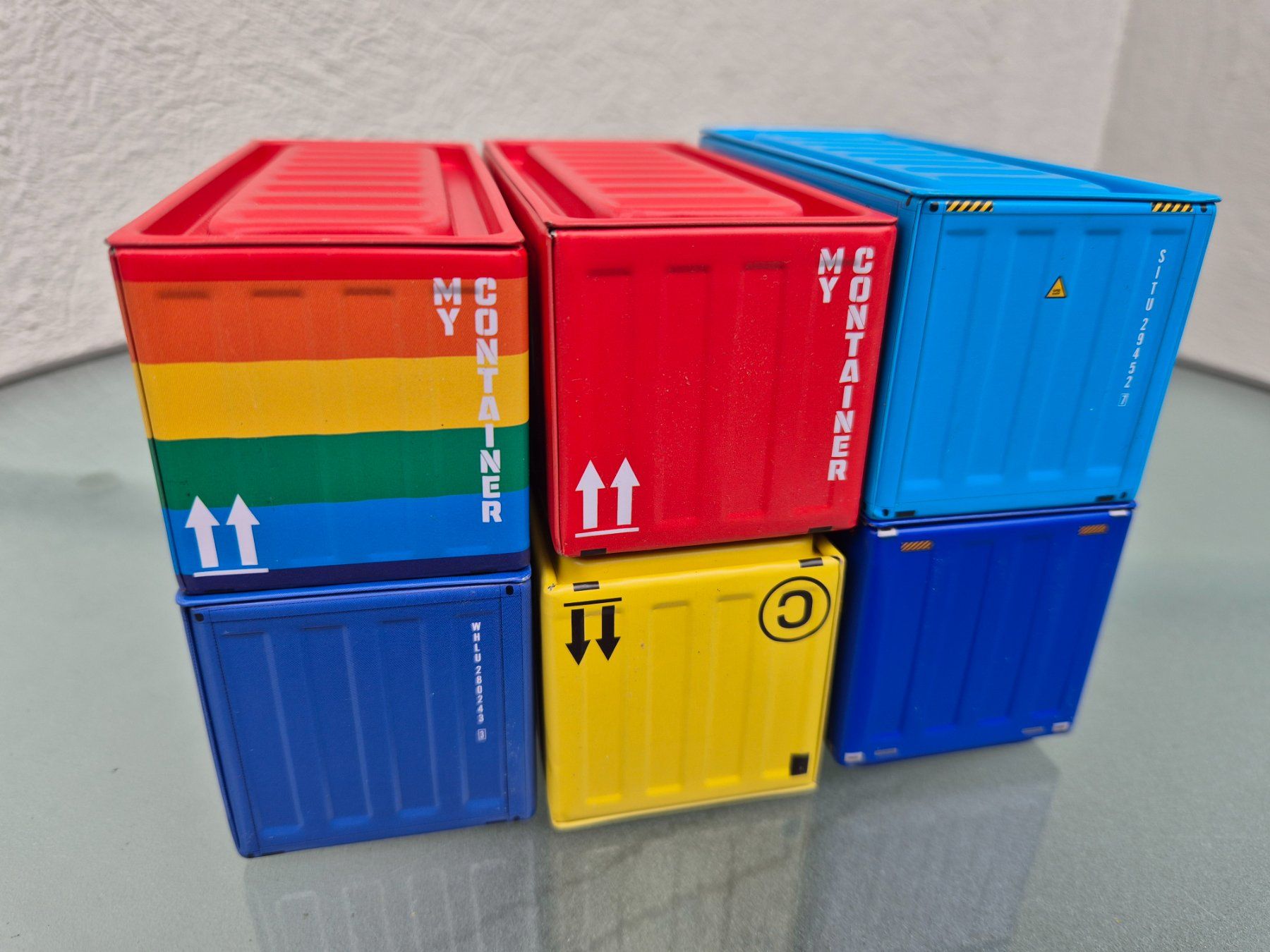 Kit di modellismo & Modellini statici: Container; Schiffcontainer Modellbau. – Usato da Oberbuchsiten venduto da laffite54 5