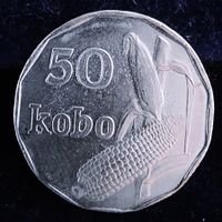 NIGERIA 50 KOBO 1993