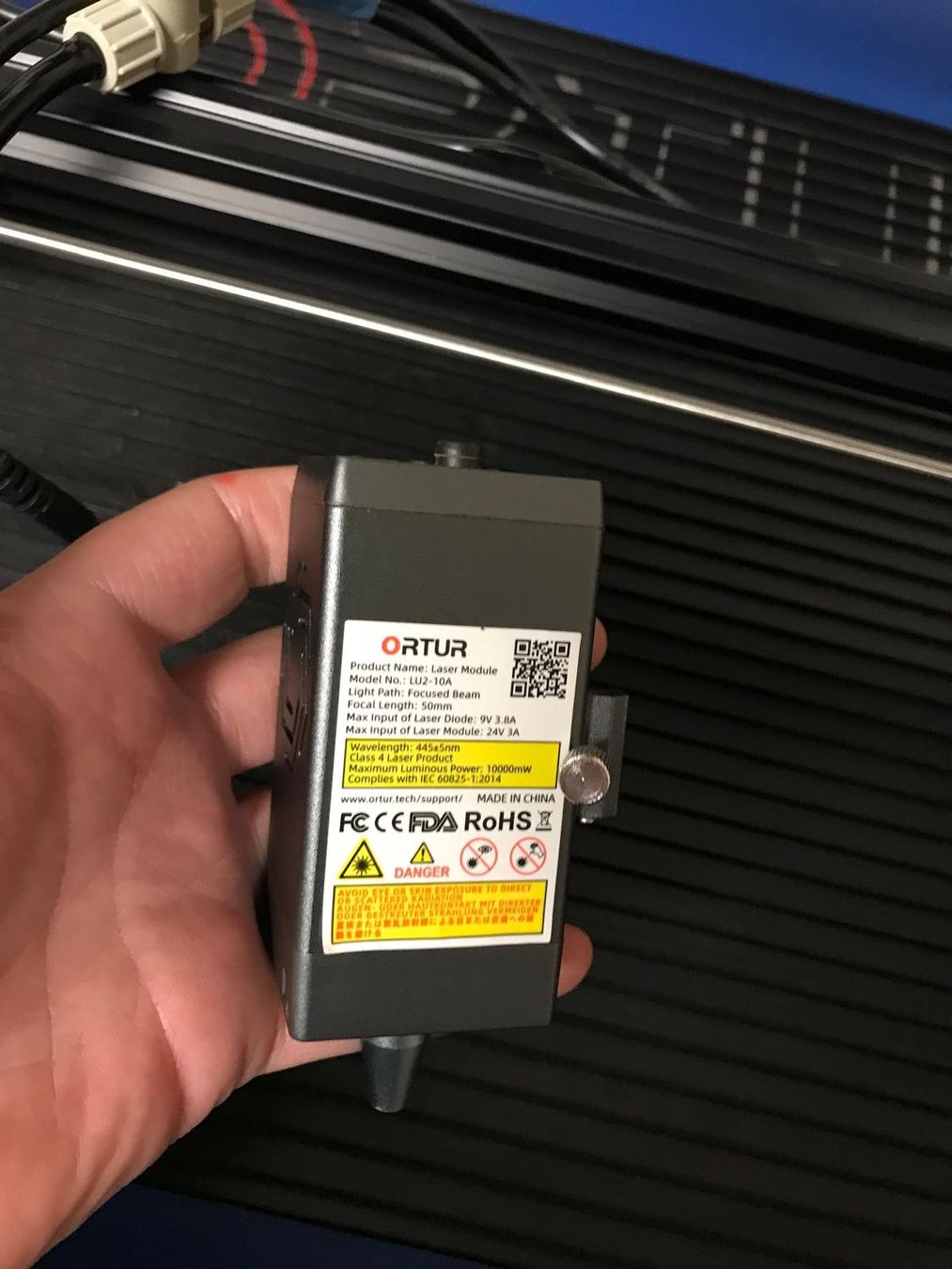Tutte le macchine: Ortur OLM2 Pro S2 Laser 10W – Usato da Zug venduto da OrturMullerMac 3