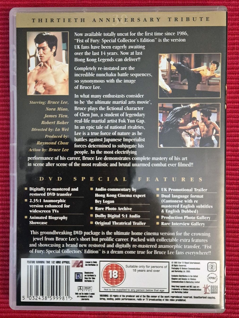 Tutti i DVDs: Bruce Lee-Set / 4 Filme / UK-Import – Usato da Chur venduto da big_5zx8 2