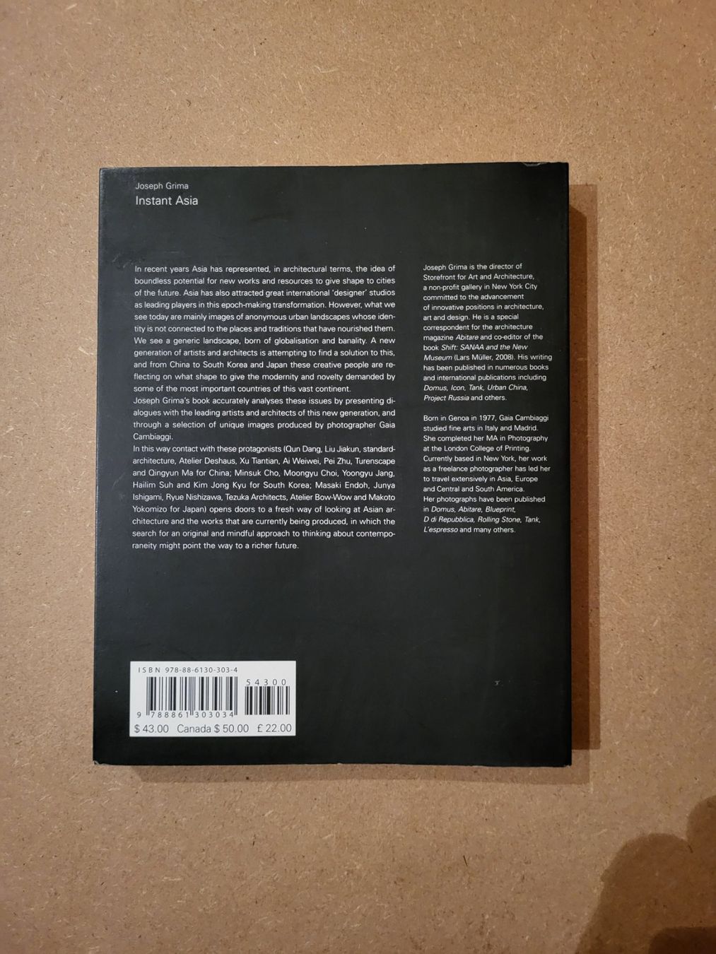 Libri: Instant Asia / Joseph Grima – Usato da Genève venduto da Poupoulita 1