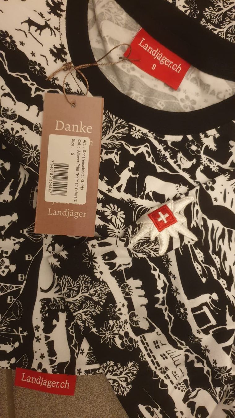 T-shirt: T-Shirt "Heimat" (Grosse S) – Nuovo e nell'imballaggio originale da Piandera Paese venduto da piandera79 2