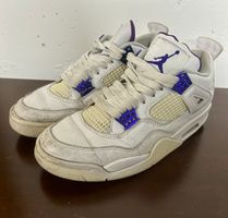 [GUT & GÜNSTIG]: Air Jordan 4 Retro Metallic Purple - Gr. 41