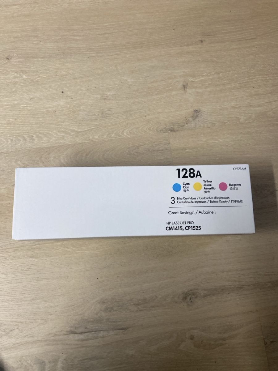 Hewlett Packard Cartucce per stampanti & toner: HP CE322A /128A Toner gelb – Nuovo e nell'imballaggio originale da Oberiberg venduto da Tquattro