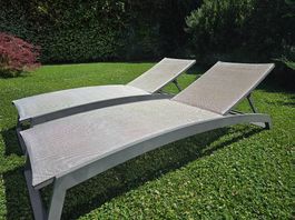 5 chaises longues Rausch Classics en très bon état