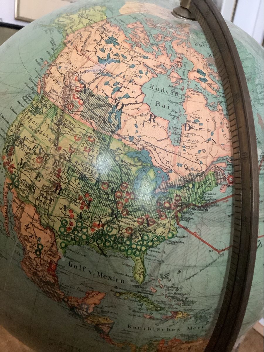 Altro in Decorazioni & Accessori: Columbus-Erdglobus . 1920-1940 – Usato da Buch SH venduto da bri_hpp2 5