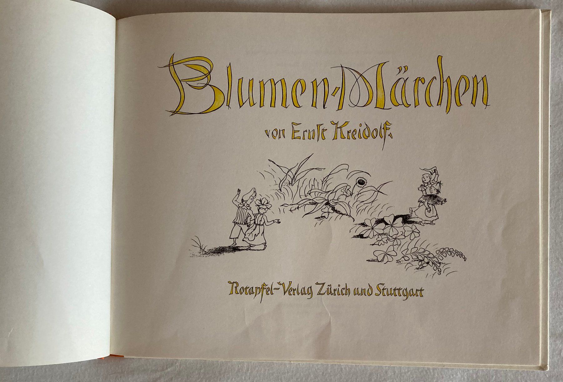 Libri: Blumenmärchen von Ernst Kreidolf – Usato da Liebefeld venduto da Rhy19 1