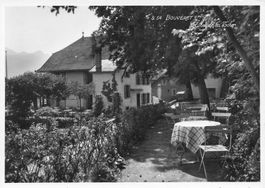 Bouveret (VS) – Hôtel de la Tour – Giardino con tavoli G