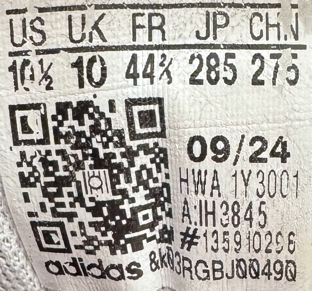 Adidas Scarpe da uomo: Chaussures adidas 44 1/3 – Usato da Porrentruy venduto da bibine1664 3