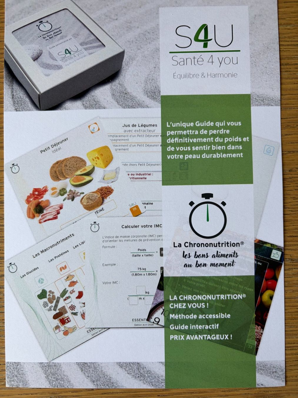 Libri: GUIDE INTERACTIF EN CHRONONUTRITION S4U NEUF – Nuovo e nell'imballaggio originale da Geneve venduto da tigre69 1