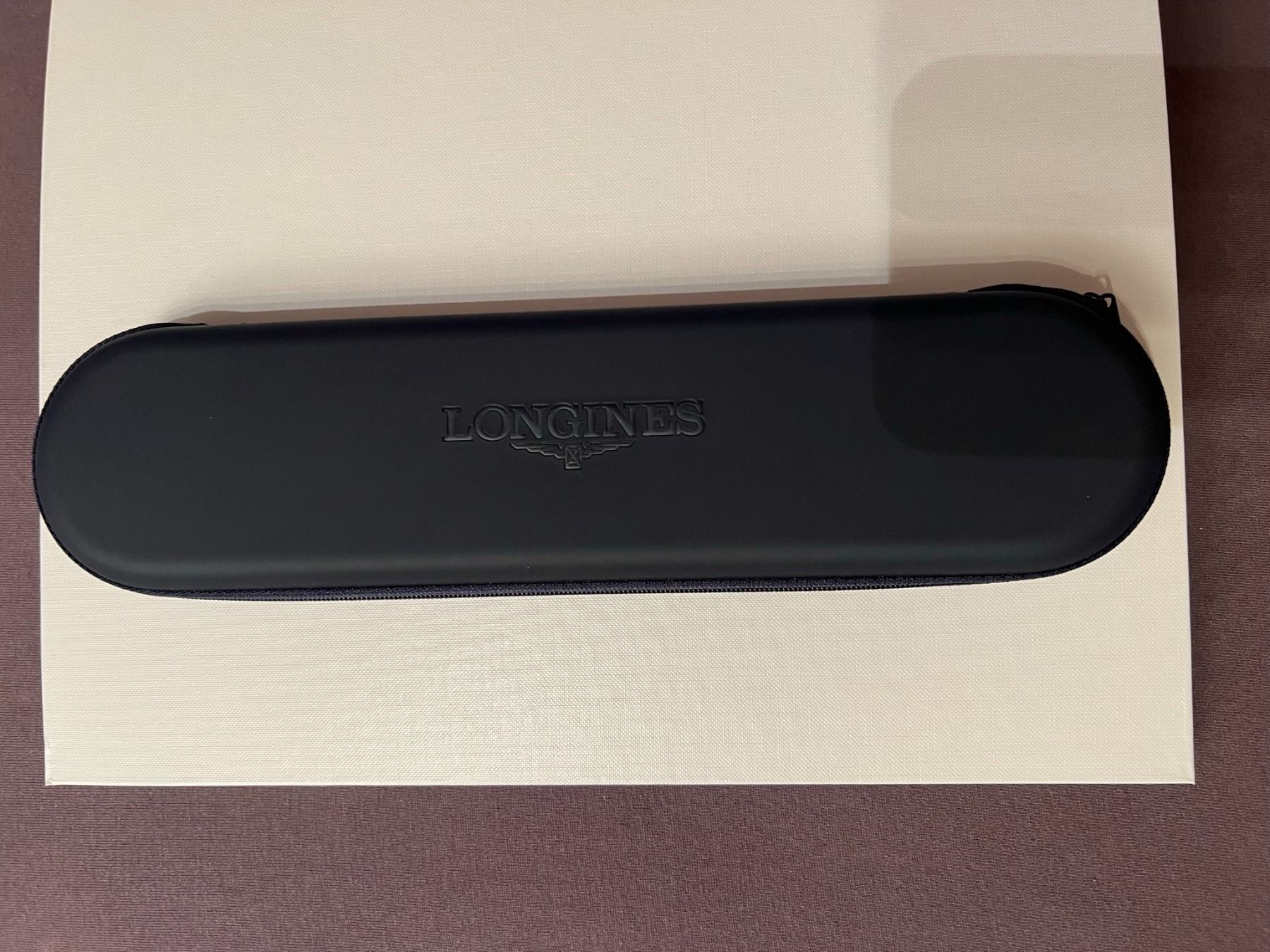 Longines Scatole porta orologi: LONGINES Uhrenbox original – Nuovo (secondo la descrizione) da Rorschach venduto da Aaronimus-PHIL
