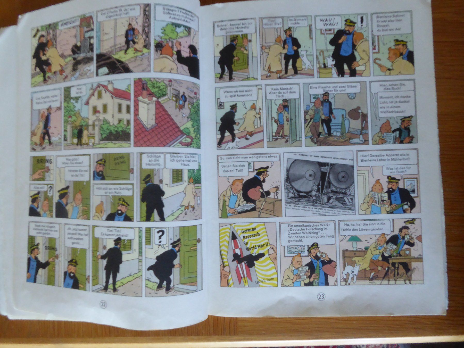 BD: Tim & Struppi der Fall Bienlein – D'occasion à Gossau SG par tenerife11 5