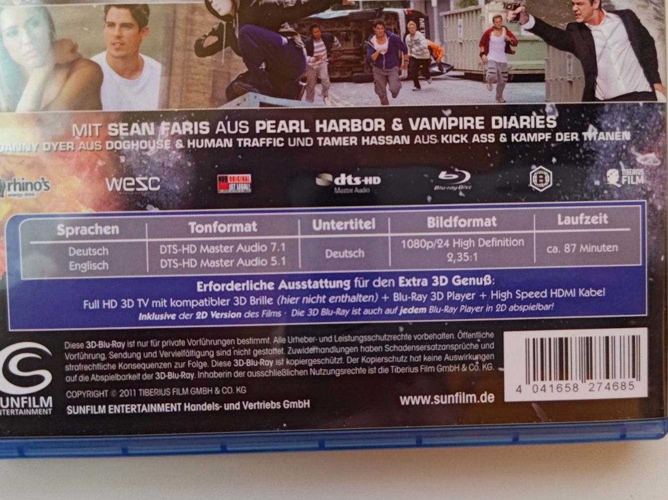 Tutti i DVDs: Freerunner 3D – Usato da Liestal venduto da Kratzilla 3