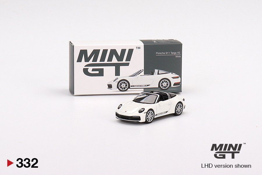 PORSCHE 911 TARGA 4S WHITE 332 MINI GT (Neu und originalverpackt) in ...