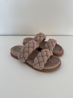 Stylish braided slide sandals for summer