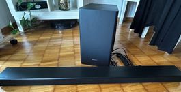 Samsung Soundbar mit Subwoofer T650 schwarz guter Zustand 