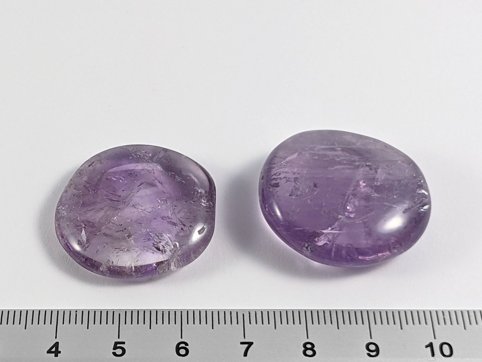 Minerali & Pietre curative: Amethyst 28mm 2Stk. 20 Gramm – Nuovo e nell'imballaggio originale da Meilen venduto da StoneGarden 1