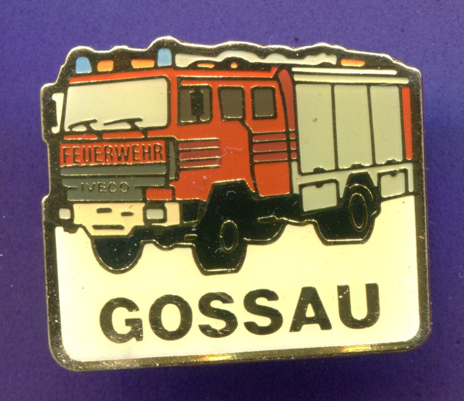 Placchette & Badge: Feuerwehrauto  IVECO  Gossau – Usato da Winterthur venduto da Sammleroase