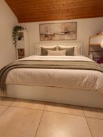 IKEA MALM Bett 180 × 200 cm mit 4 Schubladen + Matratze