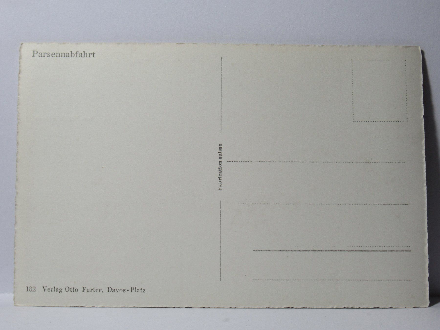 Cartoline postali: Parsennabfahrt – Nuovo (secondo la descrizione) da Grenchen venduto da Bluemchen1900 1