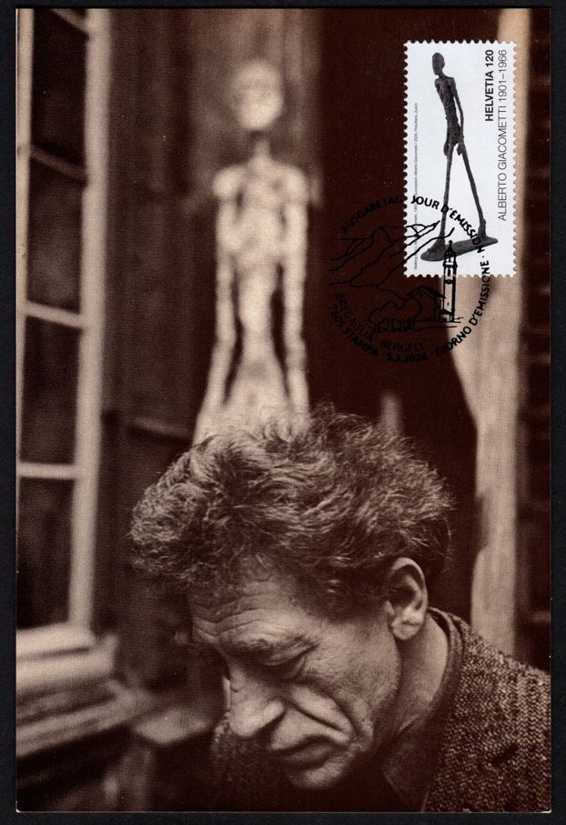 Tutti i francobolli: Maximumkarte Alberto Giacometti – Nuovo (secondo la descrizione) da Dottikon venduto da haeusibuh5