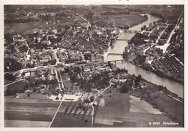 Solothurn Fliegeraufnahme "Aviatik beider Basel"
