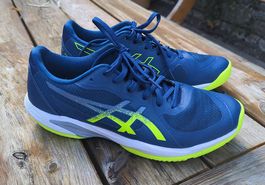 ASICS SOLUTION SWIFT 44 Multicourt Tennisschuh blue/yellow