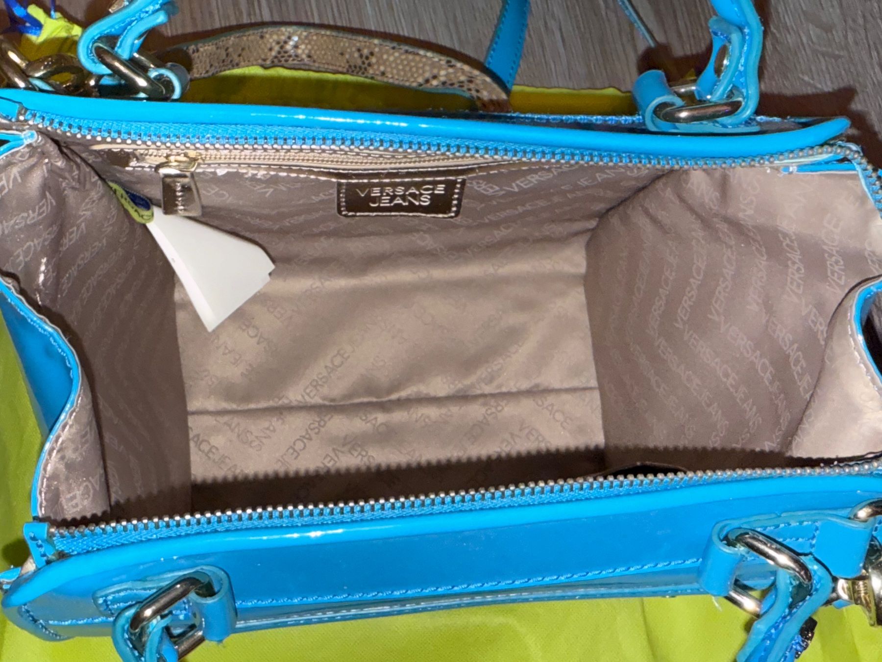 Borse da donna: Sac Versace Jeans bleu Neuf – Nuovo (secondo la descrizione) da Plan-les-Ouates venduto da de_lia 2