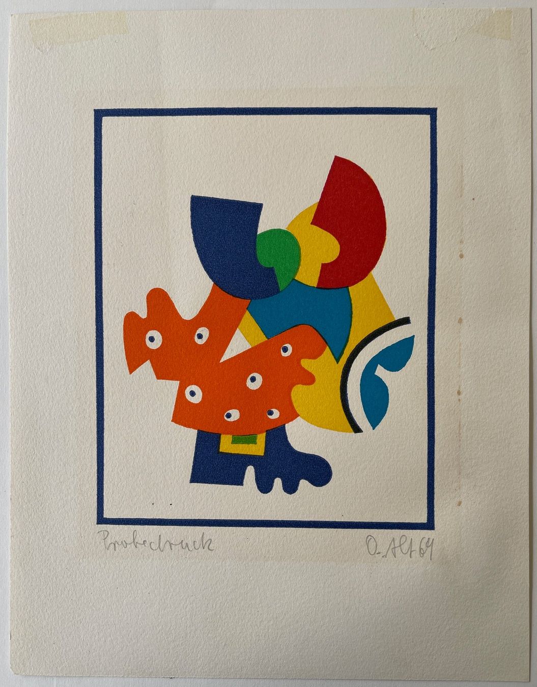 Grafiken & Lithographien: 2 "Kinguine" von Othmar Alt  -  1940 – Gebraucht aus Basel von poolko 4