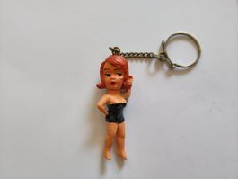 Vintage Schlüsselanhänger Pinup